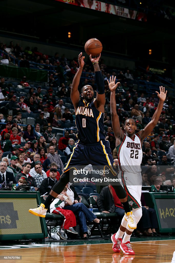 Indiana Pacers v Milwaukee Bucks