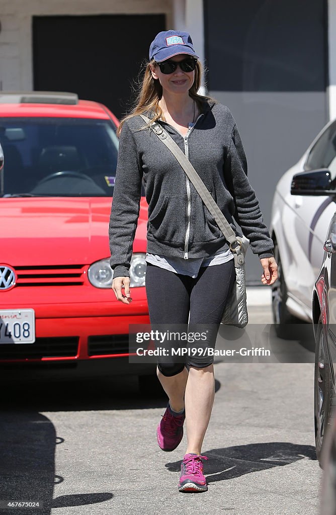 Celebrity Sightings In Los Angeles - March 27, 2015