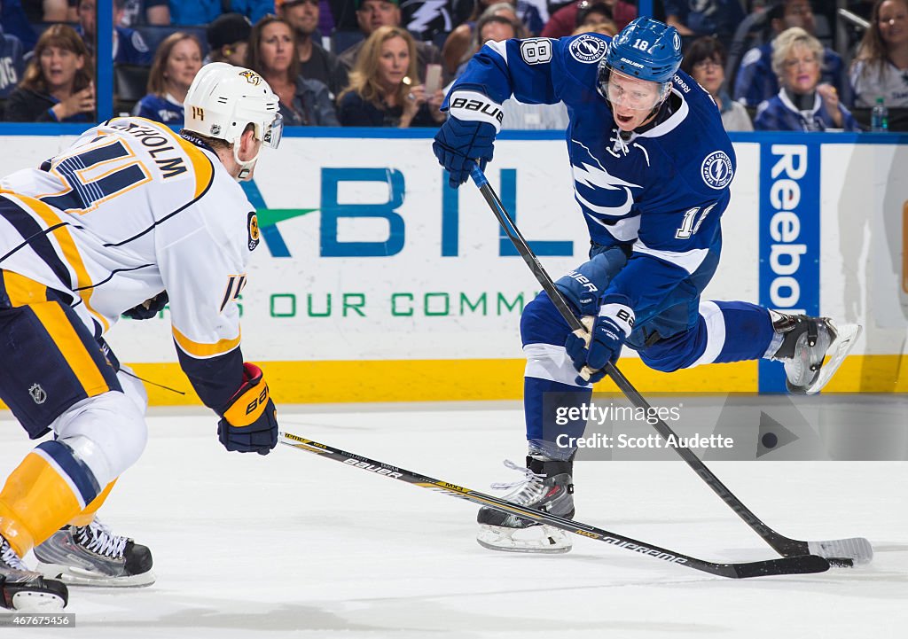 Nashville Predators v Tampa Bay Lightning