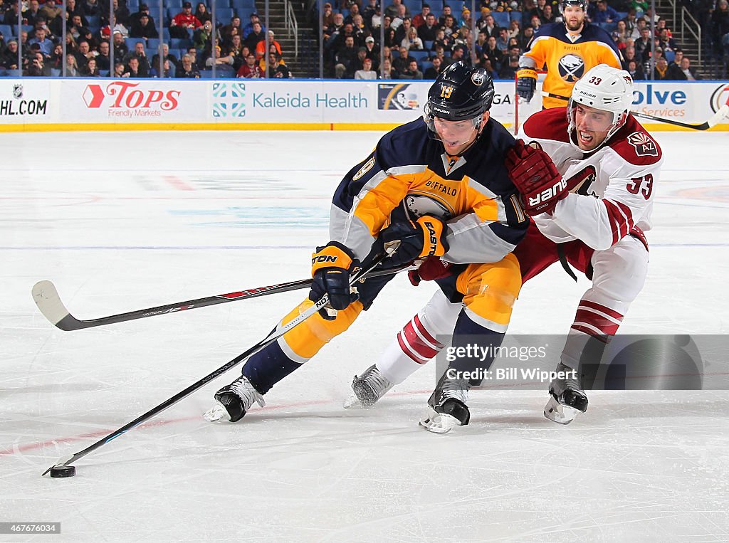 Arizona Coyotes v Buffalo Sabres