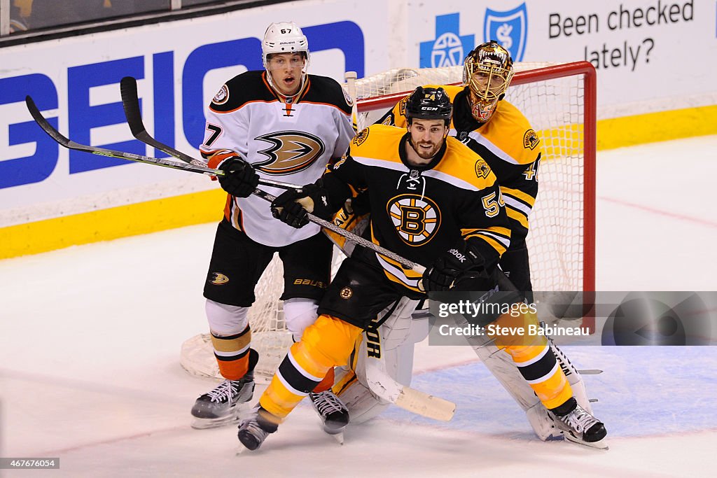Anahiem Ducks v Boston Bruins