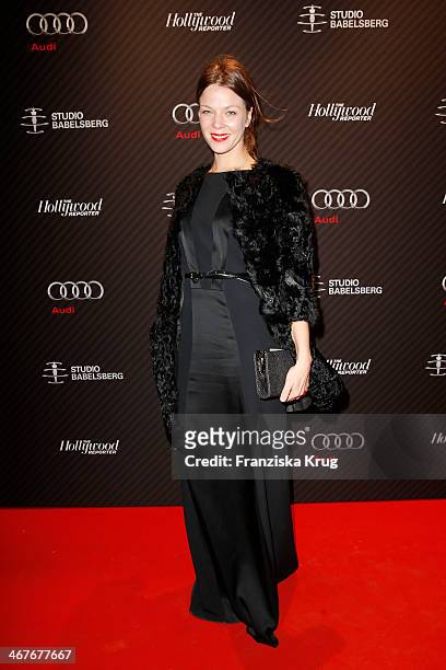 Jessica Schwarz attends the 'Studio Babelsberg Berlinale Party - Audi At The 64th Berlinale International Film Festival at Borchardt Restaurant on...