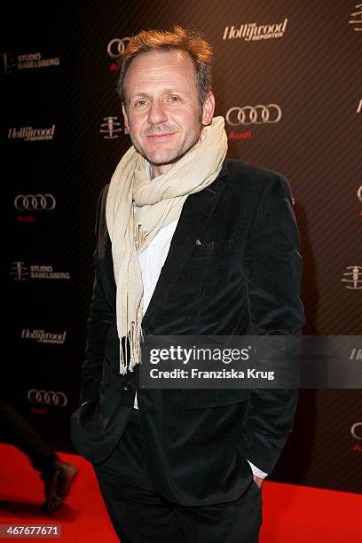 Samuel Finzi attends the 'Studio Babelsberg Berlinale Party - Audi At The 64th Berlinale International Film Festival at Borchardt Restaurant on...
