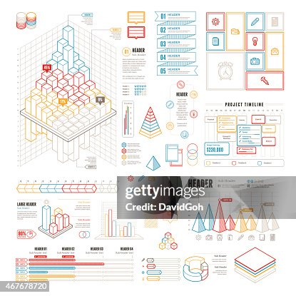 Div Line Ui Line Ui Infographic Elements High-Res Vector Graphic - Getty Images