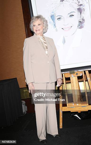 June Lockhart attends the Hollywood Chamber of Commerce's 94th Annual Installation & Lifetime Achievement Awards luncheon held at Universal Hilton...