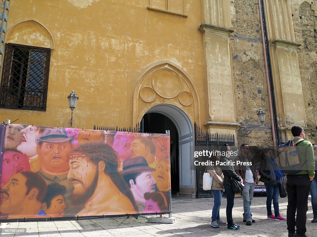 In Palermo there is  only one Italian exhibition of a new...