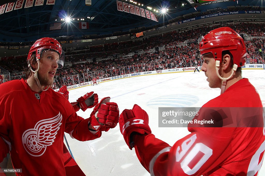 San Jose Sharks v Detroit Red Wings