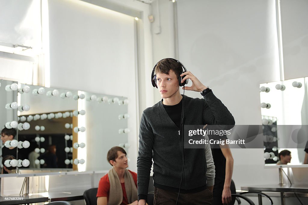 General Idea - Backstage - Mercedes-Benz Fashion Week Fall 2014