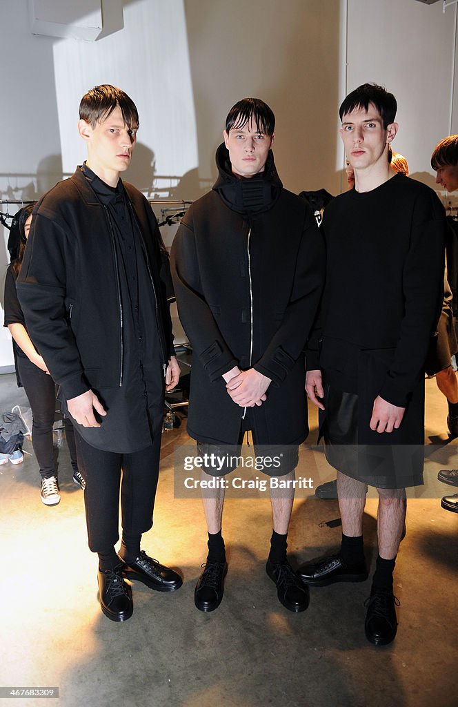 General Idea - Backstage - Mercedes-Benz Fashion Week Fall 2014