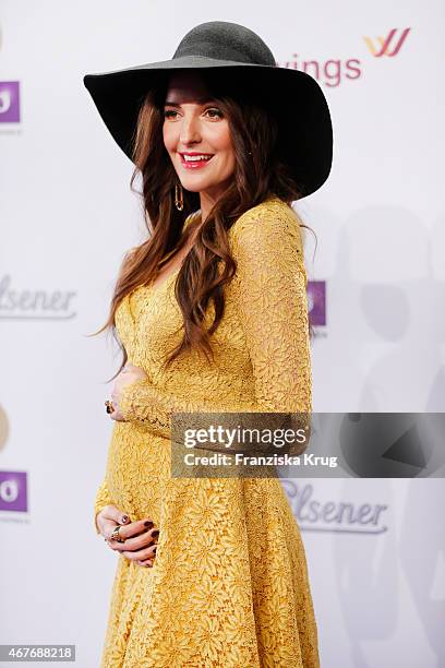 Johanna Klum attends the Echo Award 2015 on March 26, 2015 in Berlin, Germany.