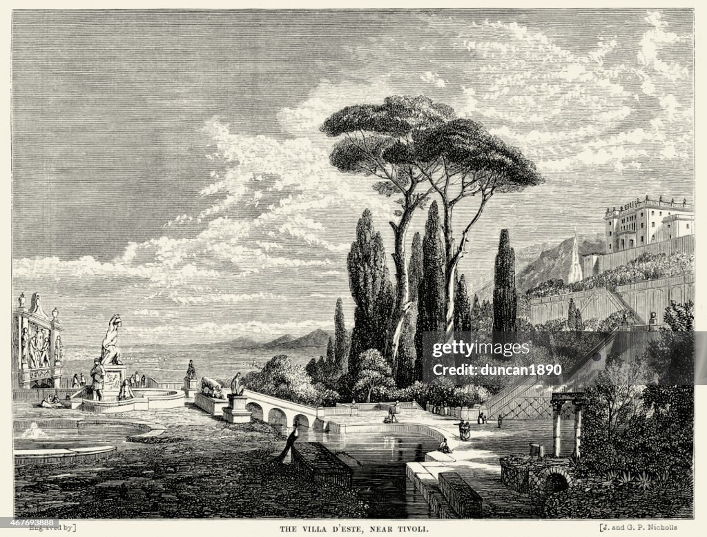 Villa d'Este, Italy