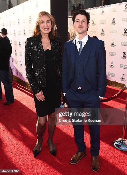 Actors Rory Flynn and Sean Flynn attend the Opening Night Gala and screening of The Sound of Music during the 2015 TCM Classic Film Festival on March...