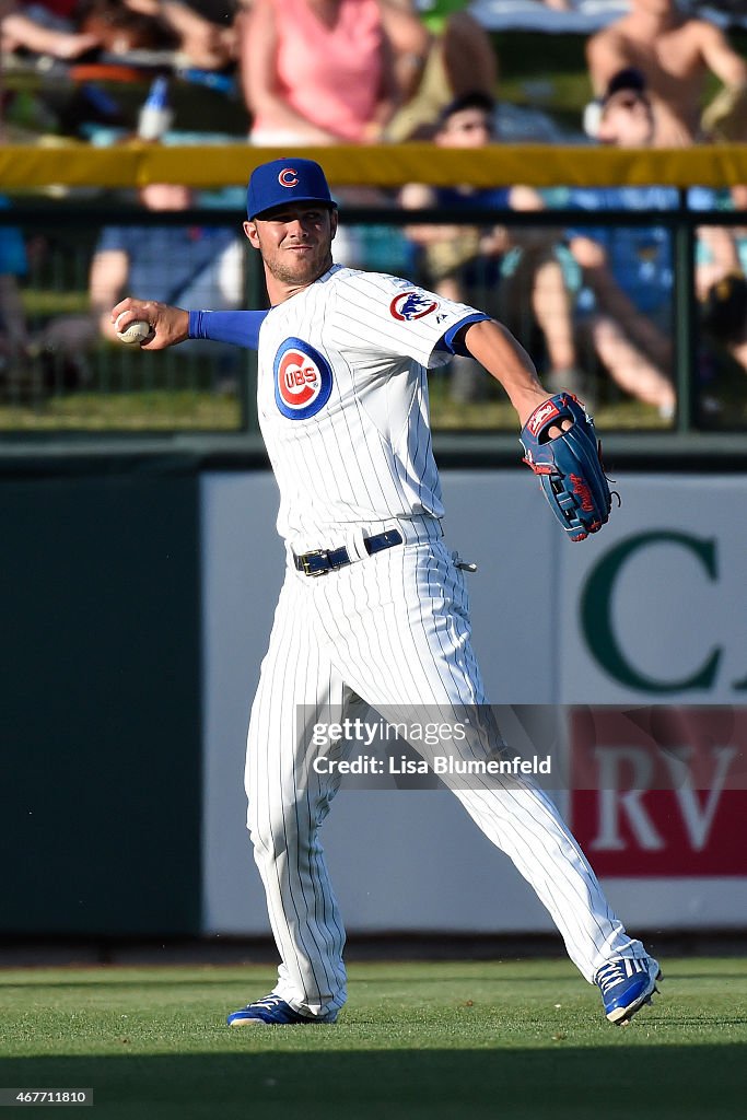 Los Angeles Angels v Chicago Cubs