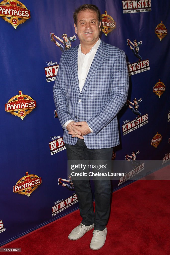 L.A. Premiere Of Disney's "Newsies" At Hollywood Pantages Theatre