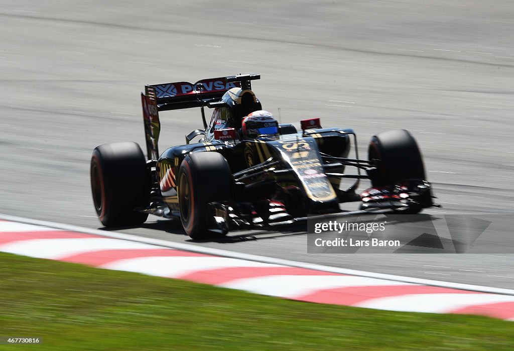 F1 Grand Prix of Malaysia - Practice