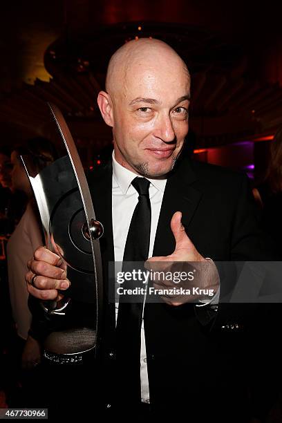 Der Graf attends the Echo Award 2015 - After Show Party on March 26, 2015 in Berlin, Germany.
