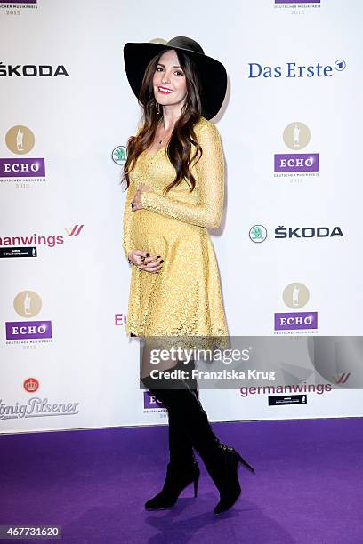 Johanna Klum attends the Echo Award 2015 on March 26, 2015 in Berlin, Germany.