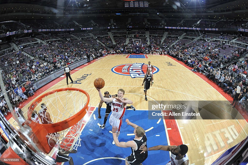 Brooklyn Nets v Detroit Pistons