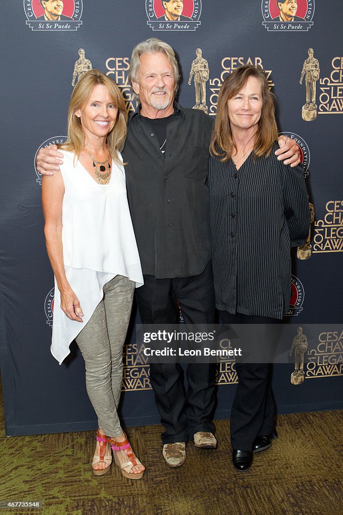 Tracy Kristofferson, Kris Kristofferson and Lisa Meyers arrives at