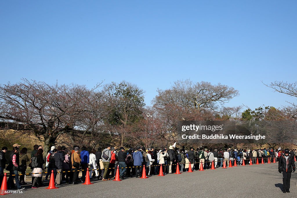 Japan Celebrates Re-opening Of Himeji Castle