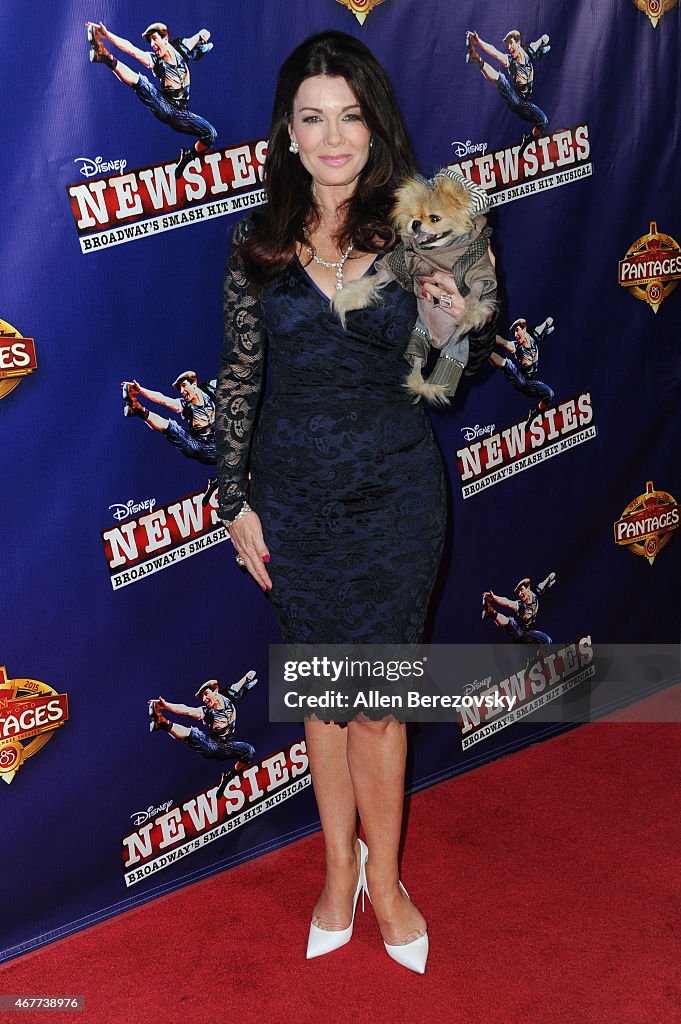 Opening Night Of "Newsies" - Arrivals