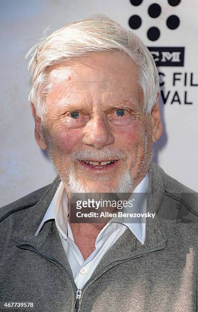 Actor Robert Morse attends the 2015 TCM Classic Film Festival's opening night gala premiere of 50th Anniversary of "The Sound Of Music" at TCL...
