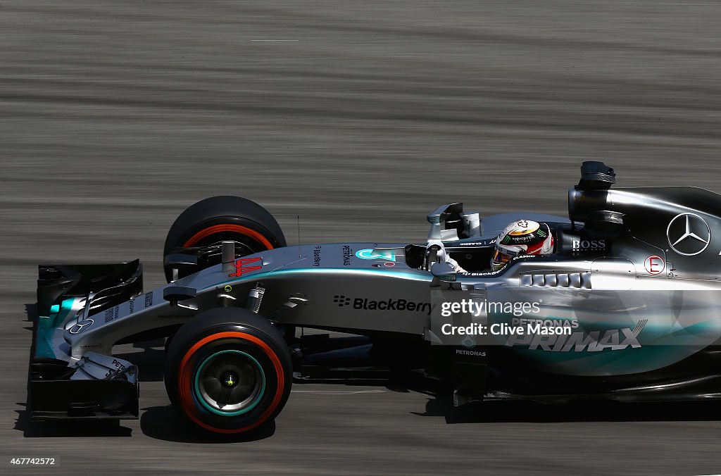 F1 Grand Prix of Malaysia - Practice