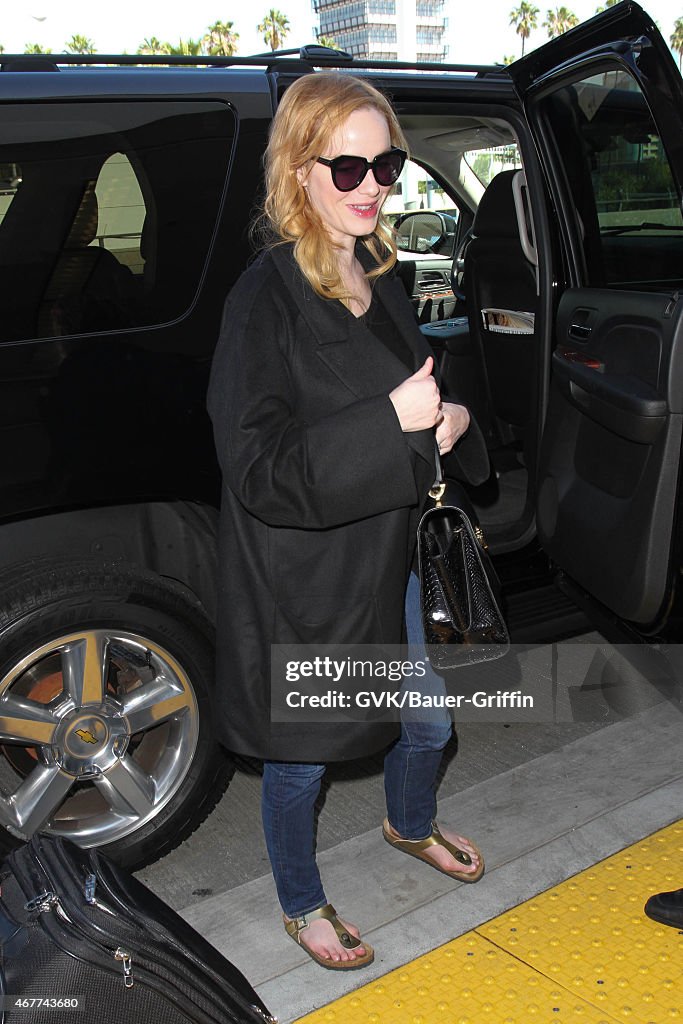 Celebrity Sightings In Los Angeles - March 26, 2015