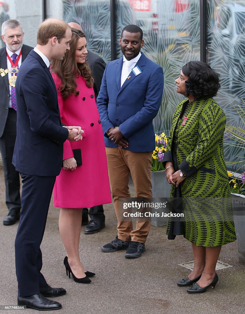 The Duke And Duchess Of Cambridge Support Development Opportunities For Young People In South London