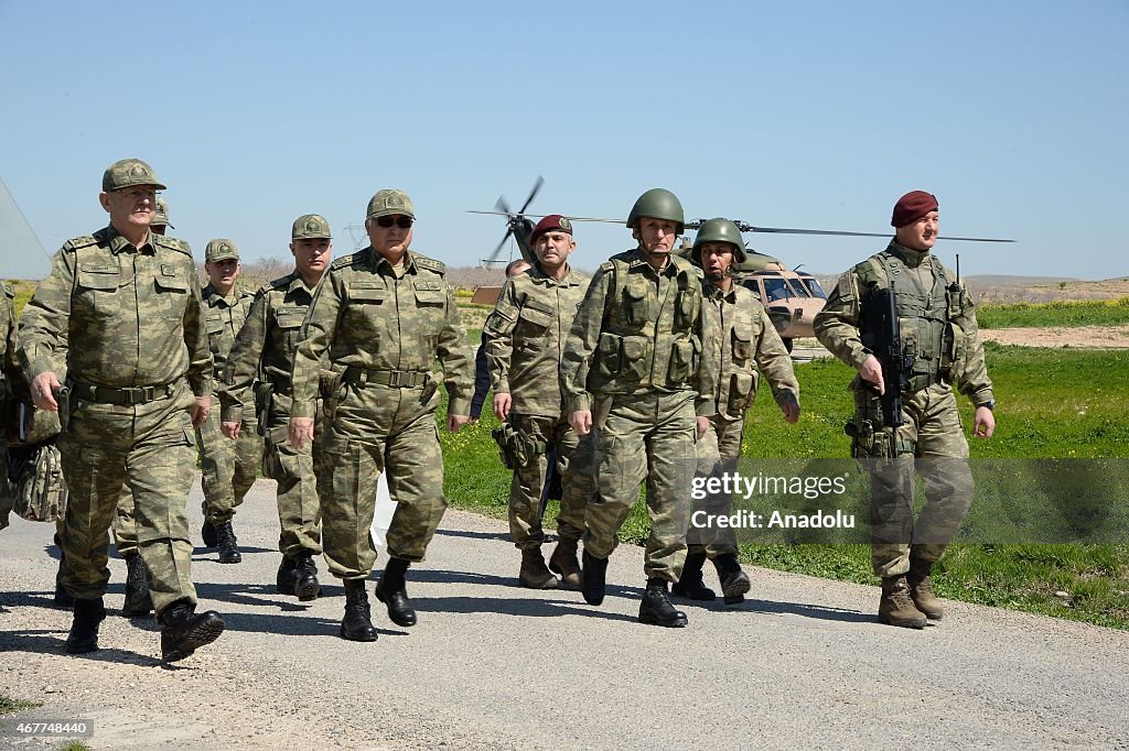 Turkey's Chief of General Staff Necdet Ozel visits new place of Suleyman Shah Military Guardhouse