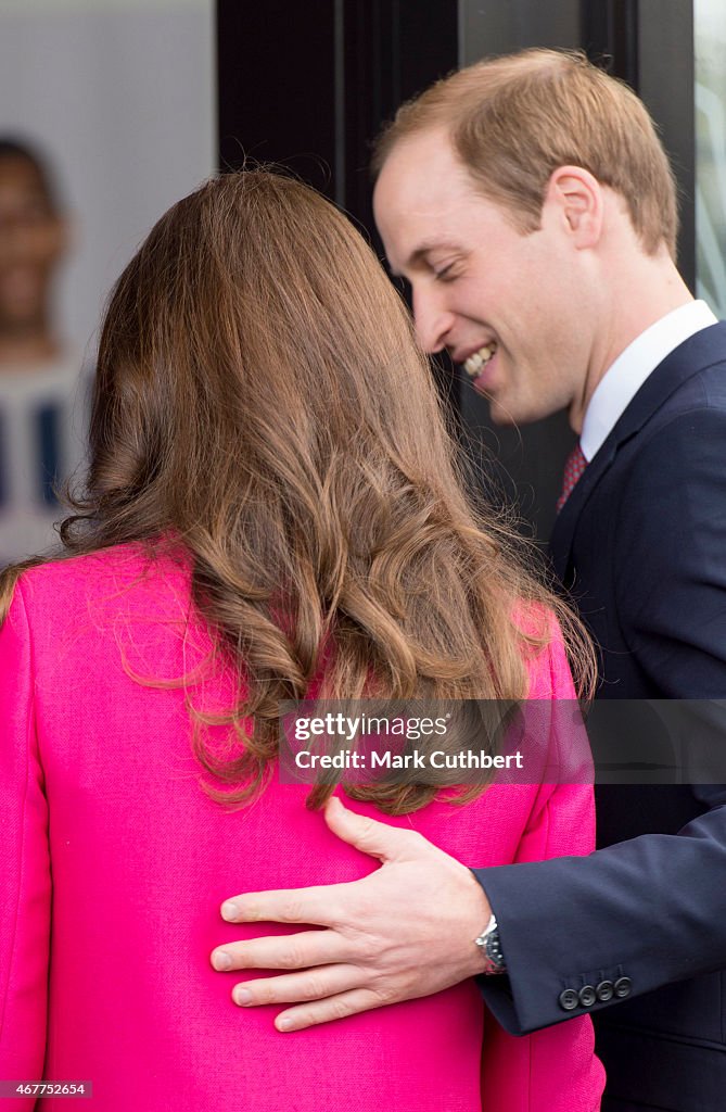 The Duke And Duchess Of Cambridge Support Development Opportunities For Young People In South London