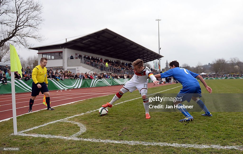 U17 Italy v U17 Germany  - UEFA Under17 Elite Round