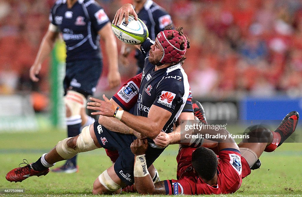 Super Rugby Rd 7 - Reds v Lions