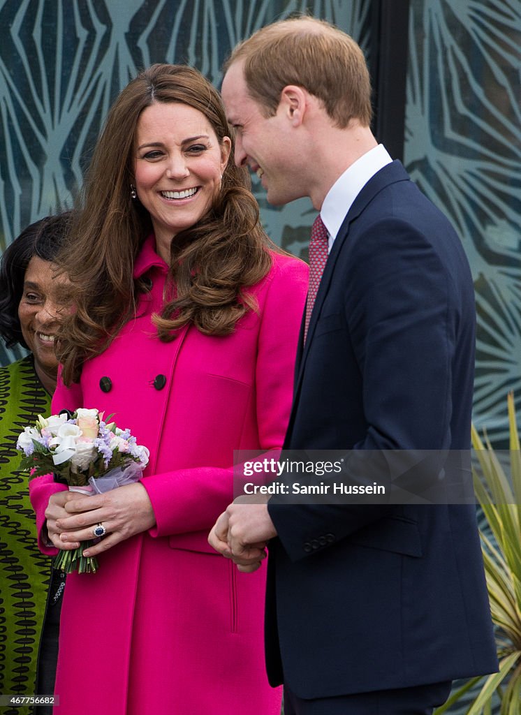 The Duke And Duchess Of Cambridge Support Development Opportunities For Young People In South London