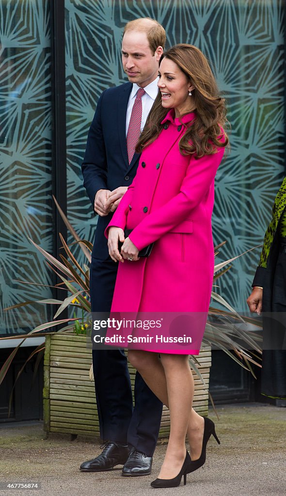 The Duke And Duchess Of Cambridge Support Development Opportunities For Young People In South London