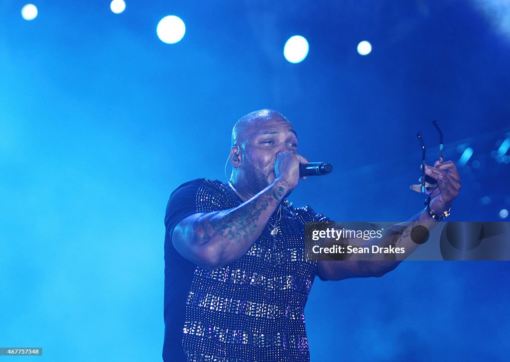 Flo Rida Performs in Miami