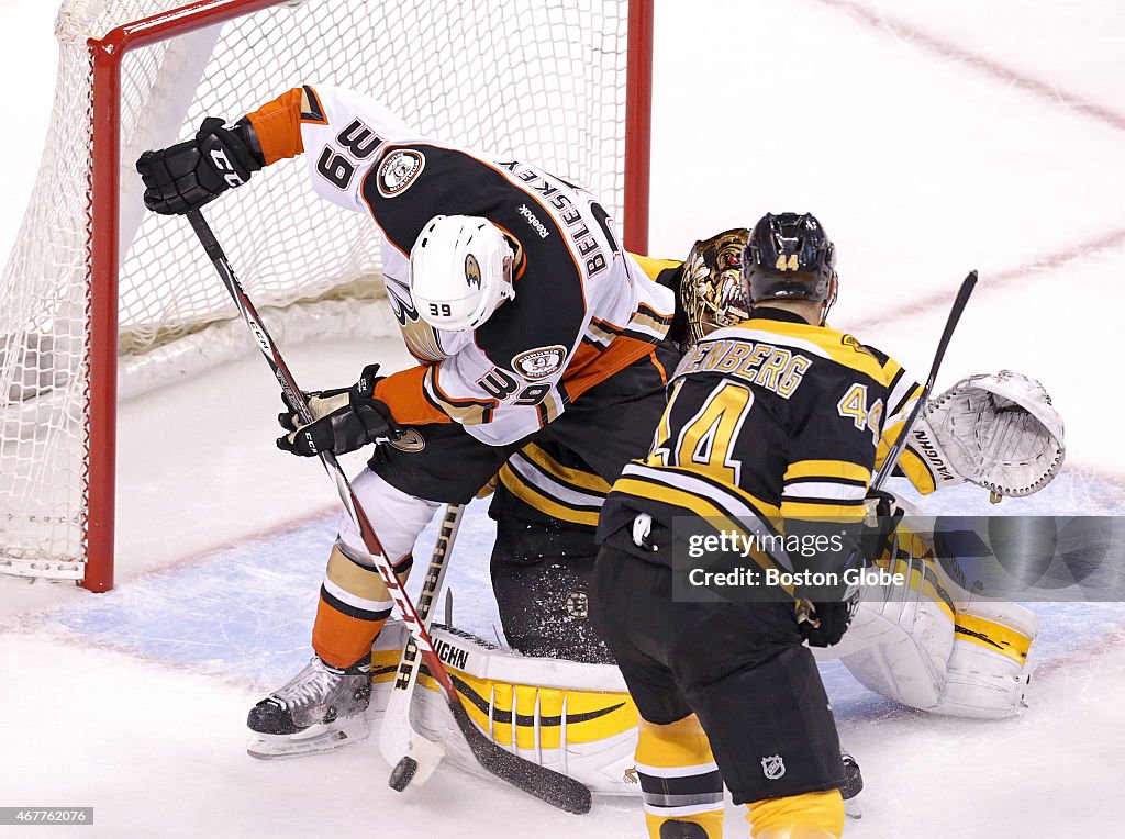 Boston Bruins Vs. Anaheim Ducks At TD Garden