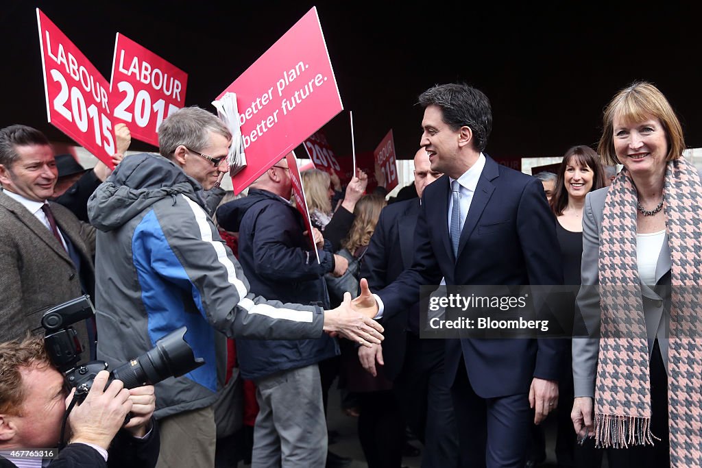 U.K. Opposition Labour Party Leader Ed Miliband Launches 2015 General Election Manifesto