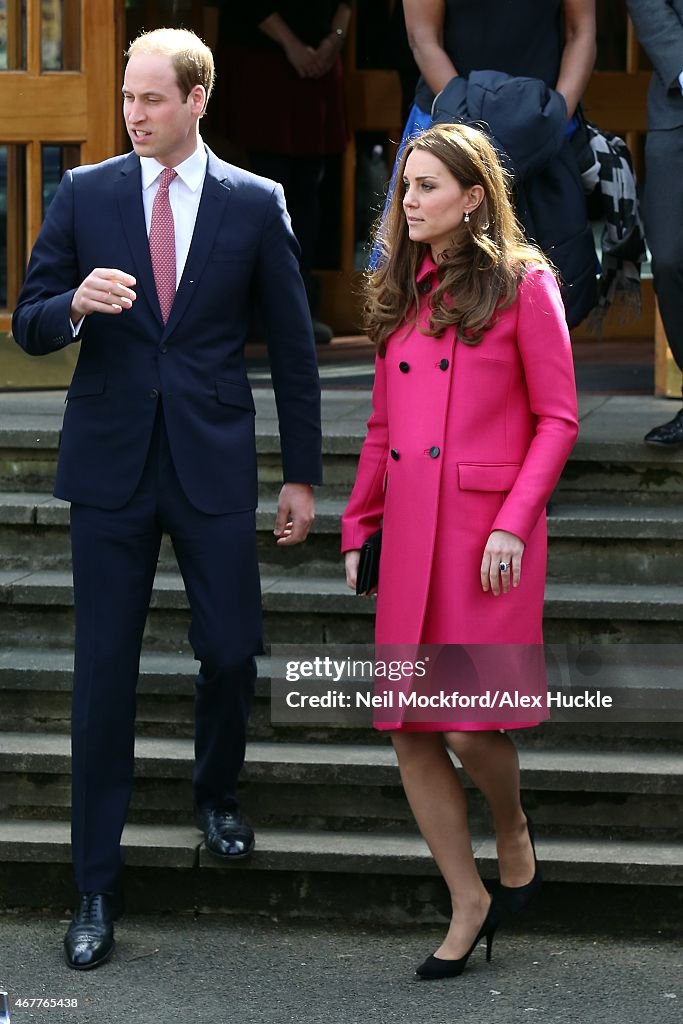 The Duke And Duchess Of Cambridge Support Development Opportunities For Young People In South London