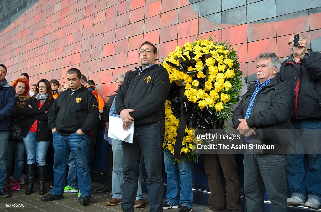 Spain Mourns The Loss Of Those Who Lost Their Lives On The Germanwings Airbus