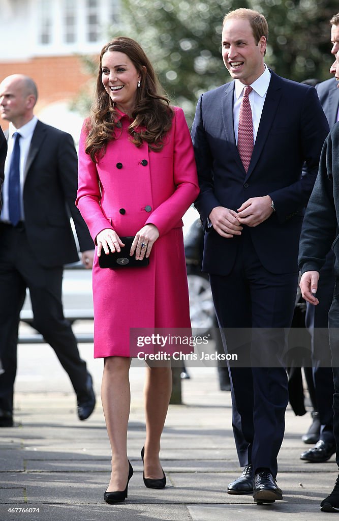 The Duke And Duchess Of Cambridge Support Development Opportunities For Young People In South London