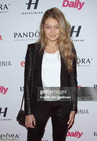 Model Gigi Hadid attends The Daily & Modelinia Present The Models ...