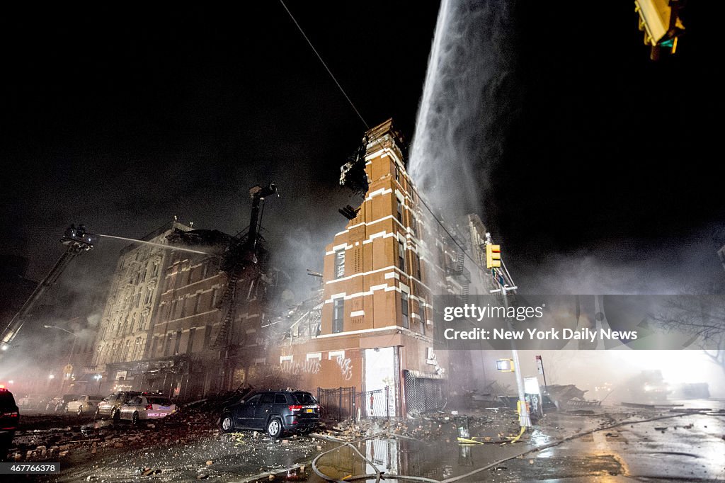 East Village Building Collapse after Fire