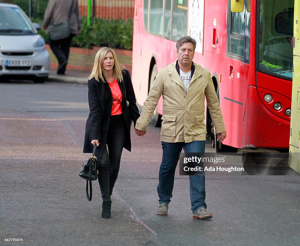 John Torode and Lisa Faulkner sighting -  March 24, 2015