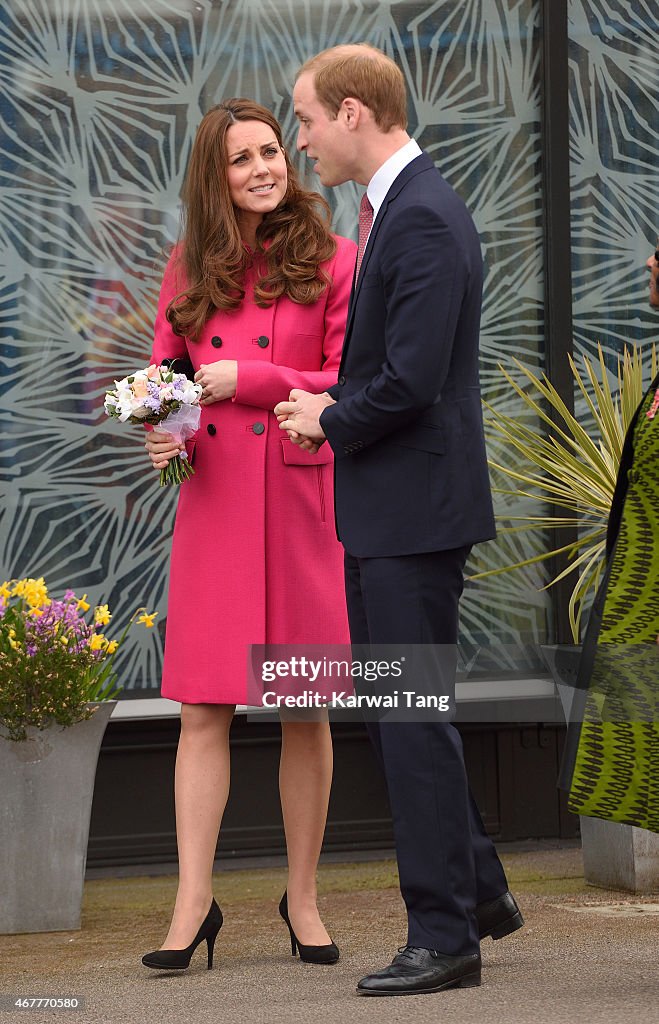 The Duke And Duchess Of Cambridge Support Development Opportunities For Young People In South London