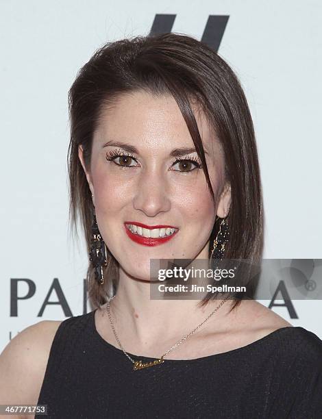 Caitlin Kelly attends The Daily & Modelinia Present The Models Issue Party at Harlow on February 7, 2014 in New York City.