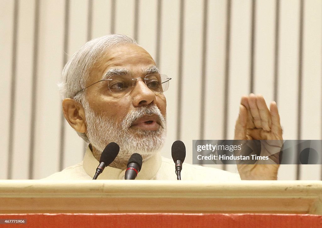 Prime Minister Narendra Modi Inaugurates 'Urja Sangam 2015' In Delhi