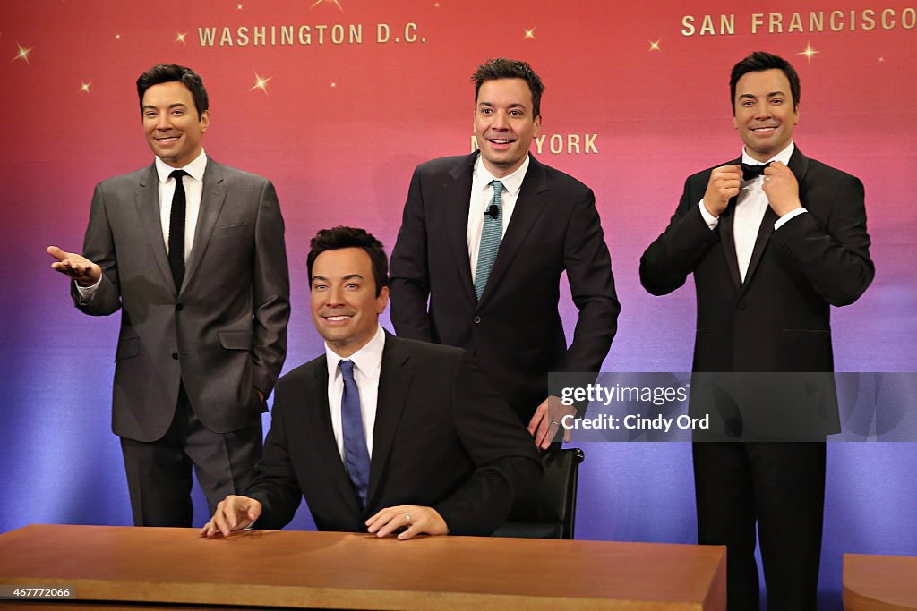 Madame Tussuads And Jimmy Fallon Debut Five Wax Figures At Madame Tussauds New York