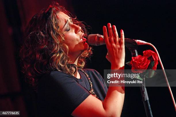 Maria Rita performing at City Winery on Sunday night, February 2, 2014.