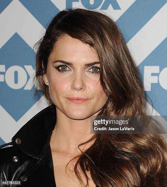 Actress Keri Russell attends the FOX All-Star 2014 winter TCA party at The Langham Huntington Hotel and Spa on January 13, 2014 in Pasadena,...